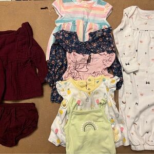 Assorted Baby Girl Clothing Set